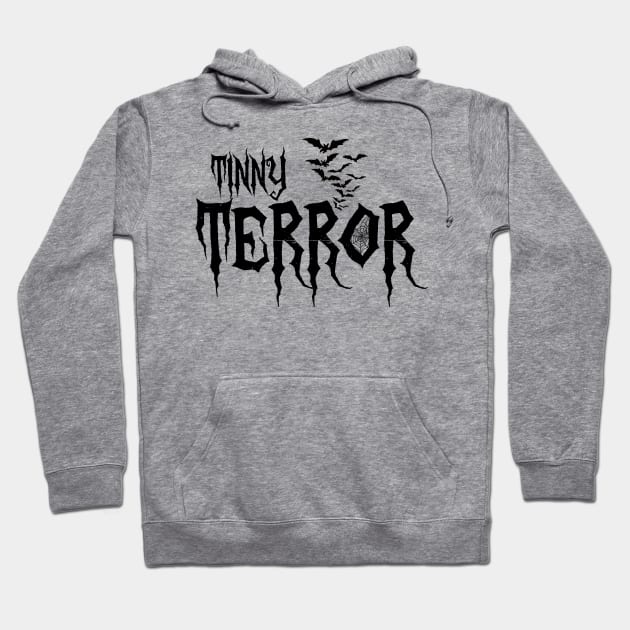 Tinny Terror tee design birthday gift graphic Hoodie by TeeSeller07